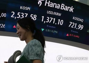 韓国総合株価指数　大幅反発で始まる＝2500を回復