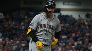 【MLB】Dバックス逆転勝利で貯金9　ガーディアンズとの延長戦を制す　パドレスと並んで地区2位タイに浮上