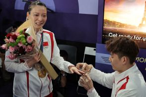 バド混合ダブルス表彰式で“ペアじゃない”選手が求婚　山里亮太が気まずさ指摘「どんな顔で…」