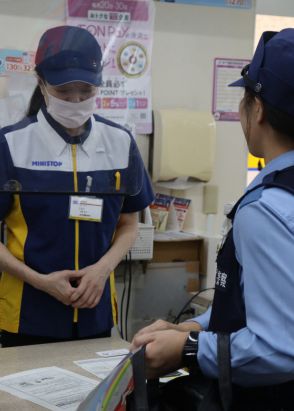 警察官が担当コンビニをパトロール　急増する犯罪に千葉県警が一手