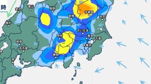 関東甲信で今夜～あす大雨おそれ「1時間50ミリ、バケツをひっくり返したような雨」週後半も発達した雨雲予想　雨シミュレーション6日夜～11日（日）