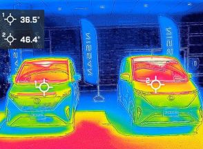 日産、温度上昇抑える新塗料を開発　放射冷却で炎天下でも車内涼しく