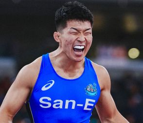 グレコ77キロ級・日下尚が初戦突破！「人生を変える場」初五輪で世界ランク1位の貫禄　準々決勝へ