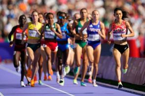 陸上1500mの田中希実が準決勝へ　接触し後退、救済措置に涙流す