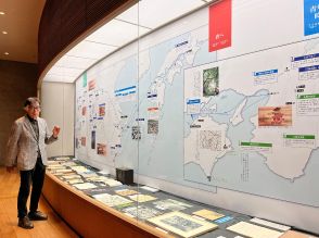 司馬遼太郎記念館で企画展「空海の風景」　初版発行50年、自筆原稿も