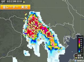 東京都多摩西部・横浜・川崎に大雨警報　東京23区もゲリラ雷雨　停電時の備えとは