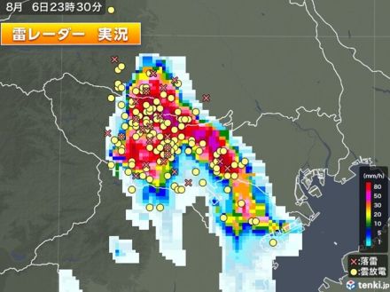 東京都多摩西部・横浜・川崎に大雨警報　東京23区もゲリラ雷雨　停電時の備えとは