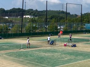 競技5日目が終了、個人戦女子シングルス1回戦～4回戦の試合結果 [北部九州総体テニス競技]