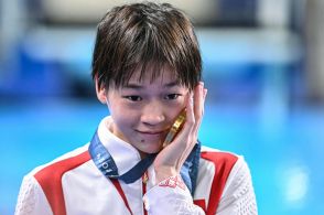 中国17歳の全紅嬋が通算3個目の金 パリ五輪女子高飛び込み