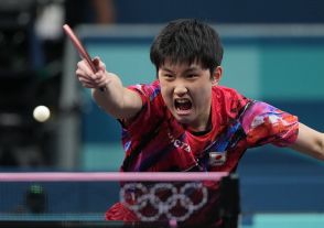 卓球男子団体　日本は準決勝に進出　準々決勝で台湾に３―１で勝利　パリ五輪