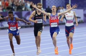 【パリ五輪】超高速の男子1500mは23歳ホッカーが五輪新3分27秒65で制す！2冠狙ったインゲブリグトセンは4位