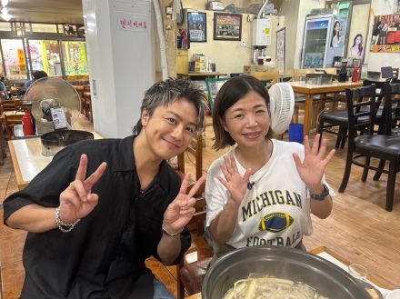 EXILE TAKAHIRO＆大久保佳代子が韓国でのんだくれ旅！20杯目の焼酎に「ほぼ水ですね」