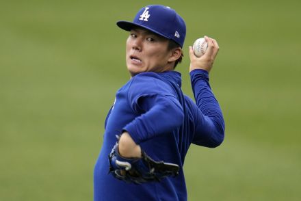 ドジャース山本由伸、次回遠征に帯同しライブＢＰ登板…９月復帰へ向けブルペンで捕手座らせ約３０球