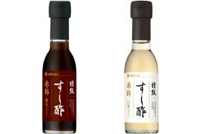 ミツカン史上初！プレミアムな「特級すし酢」赤酢と米酢を発売