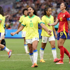 初の金メダルへ…ブラジル、W杯王者スペインを4発粉砕！パリ五輪女子サッカー決勝進出でアメリカと激突