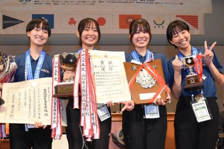 登山で長崎北陽台女子がＶ！　大会過去最高得点たたき出す　北部九州総体２０２４