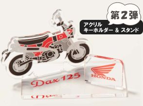 HONDAアクリルスタンド&キーホルダーの第2弾が先行受注開始！