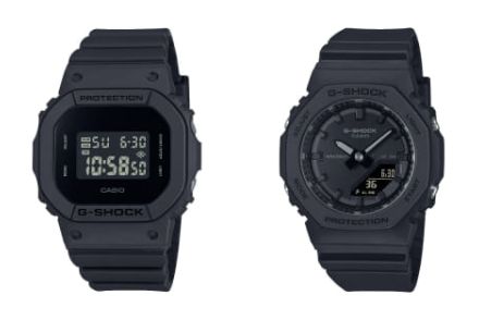 カシオ、オールブラックカラーのG-SHOCK。BABY-Gの新製品も