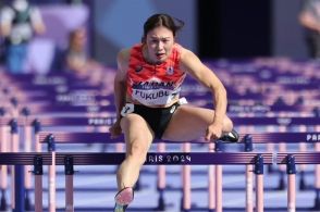 【パリ五輪】100mH・福部真子が五輪日本人最高12秒85！4着で準決勝は結果待ち