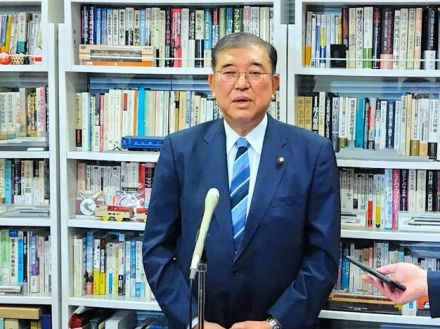 自民・石破氏「党勢維持に強い影響」　地方票の比重増やさぬ党を批判