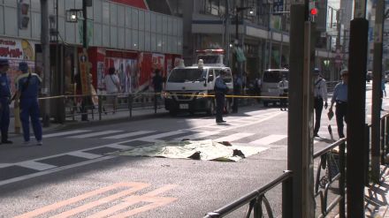 JR大井町駅近くで“高齢”女性がトラックにひかれ死亡　運転手の70代男を逮捕「覚えていない」と供述　東京・品川区