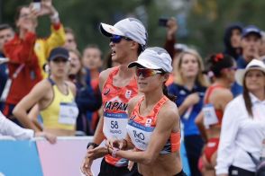 【パリ五輪】男女混合競歩リレーで8位入賞！岡田久美子と川野将虎、目標のメダルならずも「いろいろな人に感謝を」