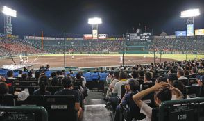 夏の甲子園・朝夕2部制、ナイターをプレーした選手は「やりやすかった、いい経験」高野連は「3日間を見て判断」