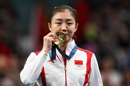 中国、五輪選手中傷した女逮捕 卓球女子シングルス決勝