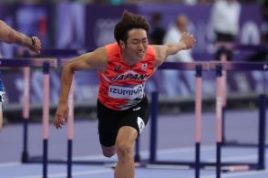 【パリ五輪】男子110mH泉谷駿介は3組3着の13秒32で決勝進出ならず 記録上位通過に0.06秒届かず