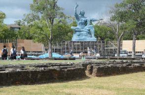 134人が被爆死　長崎・平和公園内に今も残る被爆遺構とは