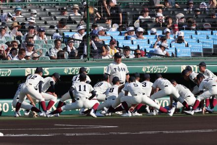 【甲子園】大阪桐蔭ブラスバンドが「シカ色デイズ」や「はいよろこんで」、現役プロ選手の応援歌などを披露