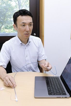 先進的な脳神経血管治療　信大医学部独自の技術　手からカテーテル挿入　長野県松本市