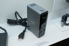 Anker、GaN採用でACアダプタ内蔵のUSB 3.1 Type-Cドック。100W充電も可能