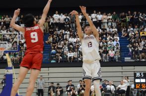 バスケ男子福岡大大濠、ダークホースに苦戦　湧川裕斗主将のスリーで突き放す【全国高校総体】