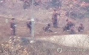 北朝鮮　大雨や爆発事故も地雷埋設など続行＝韓国国防部