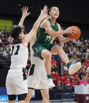 バスケ男子・福岡第一逆転負け　地元開催で福岡勢決勝残れず【インターハイ】