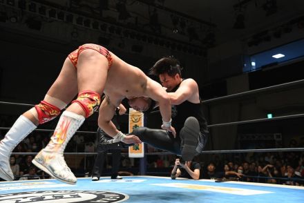 『G1』新世代対決、成田蓮が無法手段で上村優也から勝利を強奪「これがよストロングスタイルだ、バーカ！」