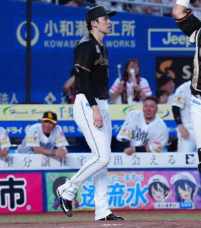 ロッテ佐々木朗希が自己ワースト9安打浴び5回3失点降板　最速161キロもソフトバンクに直球打たれる