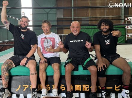 「ムーンサルト1回につき10ドル」武藤敬司がWWE・NXT期待の2m超えに太鼓判＆ロイヤリティー要求【週刊プロレス】