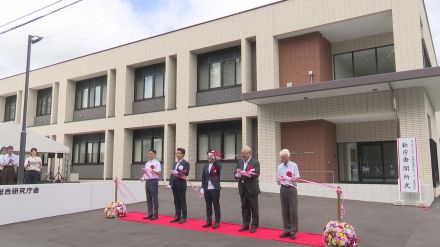 青森県内唯一の畜産部門の試験研究機関「青森県産業技術センター畜産研究所」の新庁舎が完成　約8億4000万円かけて建設　受精卵の移植技術を活かした「黒毛和種の生産」や「スマート農業」の研究も実施