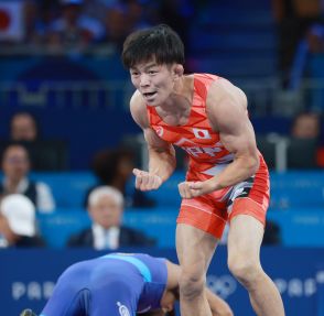 樋口、悲願へあと一つ　自在の攻めで快勝―レスリング〔五輪〕