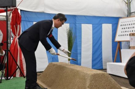 宮崎県総合運動公園庭球場　「聖地」目指し起工