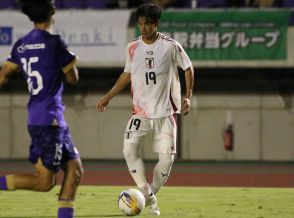 U-17日本代表MF杉浦誠黎(湘南U-18)が決勝ゴール。初代表の高速ドリブラーは憧れを「越えていく」「もっと自分を出す」