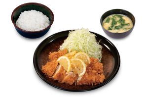 松のや、さっぱり「レモンおろしささみかつ/ロースかつ定食」発売