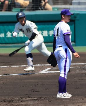 【甲子園】金足農は初戦敗退で“金農旋風”再来ならず　吉田輝星が観戦する前で弟・大輝は7回5失点