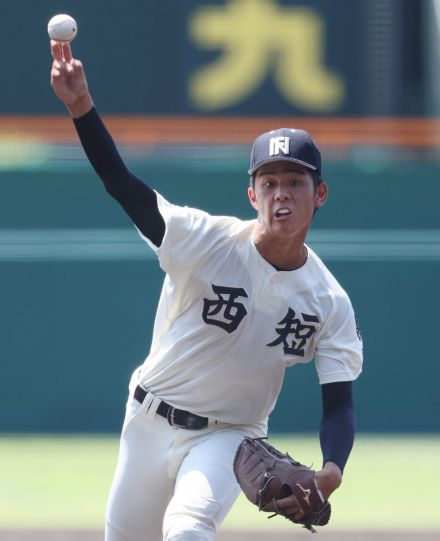 踏ん張った村上　高校野球・西日本短大付