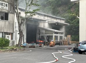 【火事】廿日市市大野で建物火災