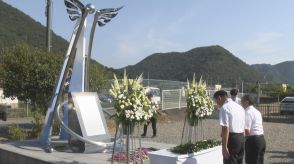 佐用町豪雨災害から15年　遺族が献花　死者18人・行方不明者2人の甚大な被害／兵庫県