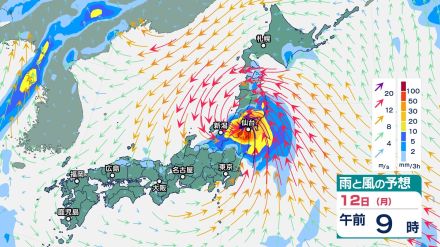 台風5号「マリア」 11日（日）～12日（月）にかけて東北に接近・上陸か　高気圧の影響で進路が西よりに【今後の雨と風のシミュレーション・台風情報2024】