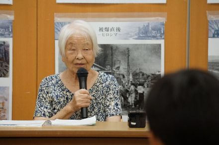 戦争原因は「時代の指導者の不遜な思い」　７９年前の広島で被爆体験した８８歳女性が平和訴え　東大阪